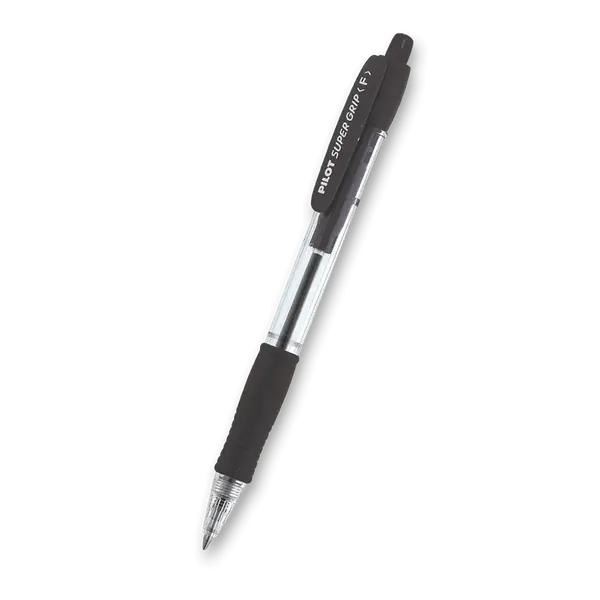 Kuličkové pero Pilot 2028 Super Grip - černé