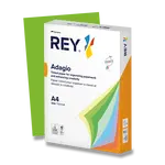 Barevný papír Rey Adagio, intenzivní sytost, 500 listů - tmavě zelený