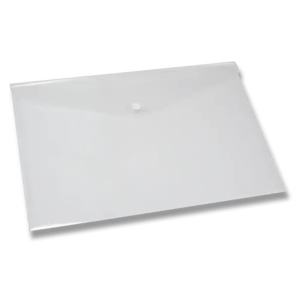 Spisovka s drukem FolderMate Clear, A4 - průhledná