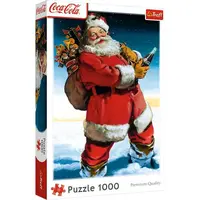 Trefl Puzzle 1000 Coca-Cola: Santa Claus na sněhu