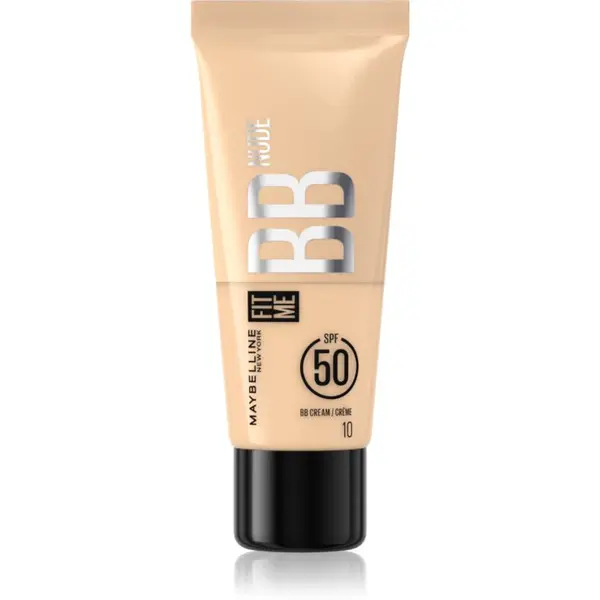 MAYBELLINE NEW YORK Fit Me! BB BB krém SPF 50 odstín 10 30 ml