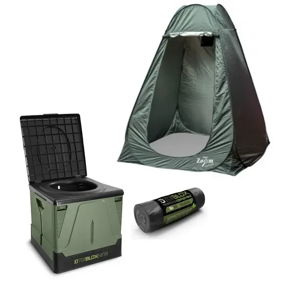 Delphin set toaleta toiblox king + stan + vrecká toiblox