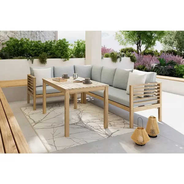 Ambia Garden ZAHRADNÍ JÍDELNÍ SET dřevo