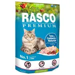 Krmivo Rasco Premium Sterilized tuňák s brusinkou a kapucí 0,4kg