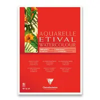 Akvarelový blok Clairefontaine Etival Classic Grain - A4, 10 listů, 300 g