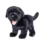 Labrador plyšový 23cm stojící černý