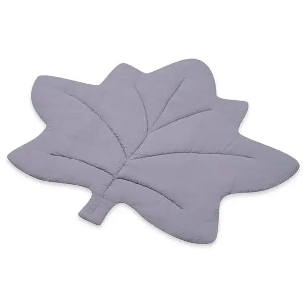 Mušelínová hrací deka New Baby Leaf blue