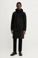 Bunda Calvin Klein černá barva, přechodná, LV04LD518G