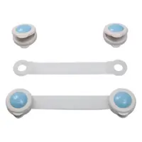 Zámek univerzální pro zásuvky a chladničky, bílý