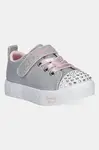 Dětské tenisky Skechers HEART STEPS - SHIMMER SWEETIE šedá barva, 314620N