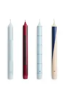 Sada svíček HAY Pattern Candle 2,2 x 24 cm 4-pack
