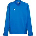 Puma TEAMGOAL TRAINING 1/4 ZIP TOP Pánske tričko, modrá, veľkosť