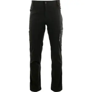 ALPINE PRO BUNEF Pánske outdoorové nohavice, čierna, veľkosť