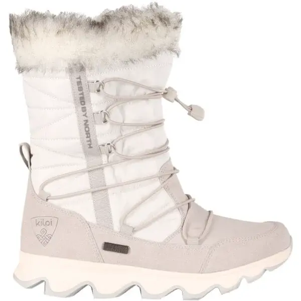 KILPI FROZEN HIGH WP Dámske snehule, biela, veľkosť