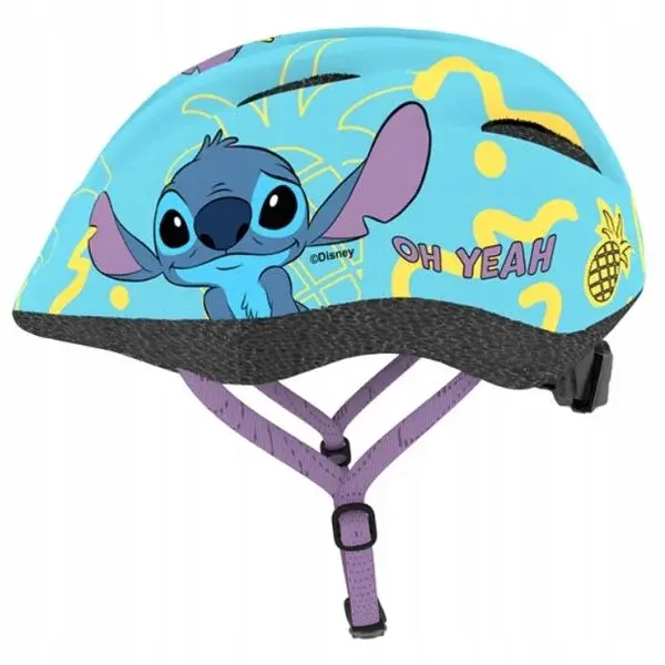 Disney STITCH Detská cyklistická prilba, svetlomodrá, veľkosť