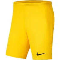 Nike DRI-FIT PARK 3 Pánske kraťasy, žltá, veľkosť XXL