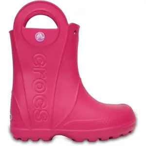 Crocs HANDLE IT RAIN BOOT KIDS Detské gumáky, ružová, veľkosť 29/30