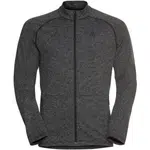 Odlo FULL ZIP SESVENNA Pánska mikina, tmavo sivá, veľkosť