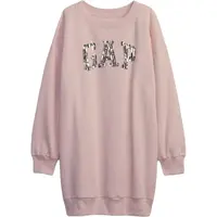 GAP FRCH FLEECE LOGO Dievčenské šaty, ružová, veľkosť
