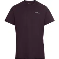 Jack Wolfskin ESSENTIAL T M Pánske tričko, vínová, veľkosť XXL