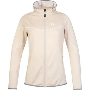 Hannah DAGNYS HOODY Dámska mikina, béžová, veľkosť