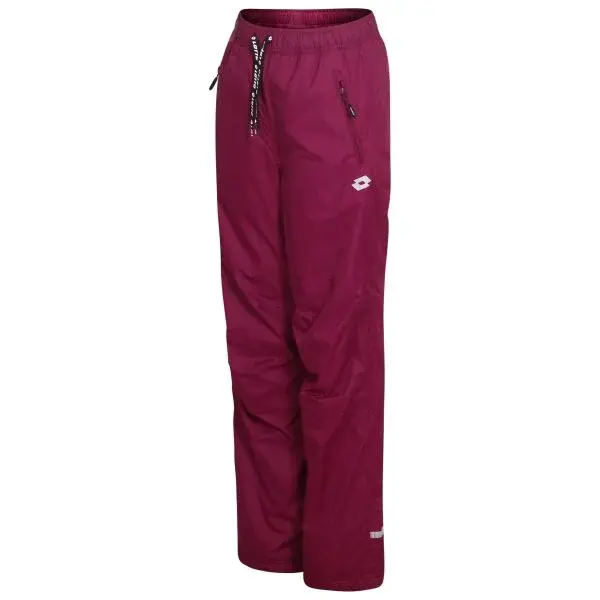 Lotto ADA Detské zateplené nohavice, vínová, veľkosť 152-158