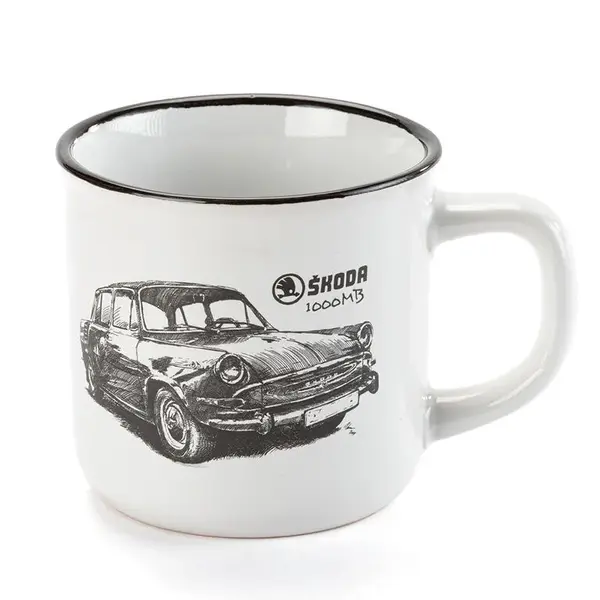 Keramický hrnček ŠKODA 1000MB 330 ml