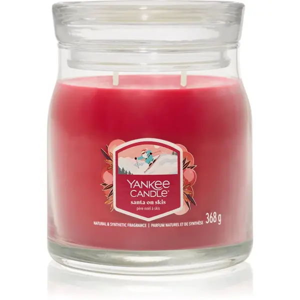 Yankee Candle Santa On Skis vonná sviečka 368 g