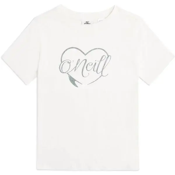 O'Neill ESSENTIALS Dievčenské tričko, biela, veľkosť
