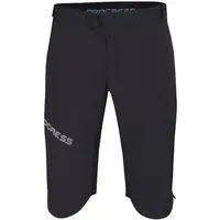 PROGRESS AXEL Pánske zateplené kraťasy, čierna, veľkosť