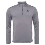 Odlo MID LAYER 1/2 ZIP BERRA Pánska mikina, tmavo sivá, veľkosť