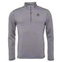 Odlo MID LAYER 1/2 ZIP BERRA Pánska mikina, tmavo sivá, veľkosť