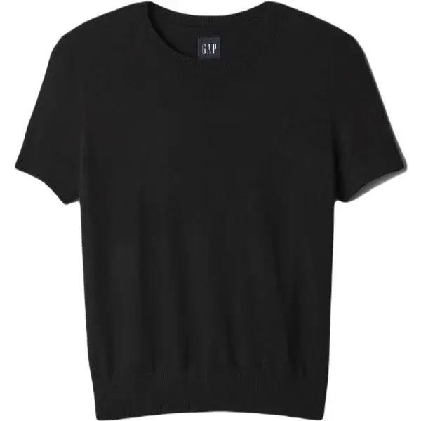 GAP SS CASHSOFT BABY Dámsky sveter, čierna, veľkosť