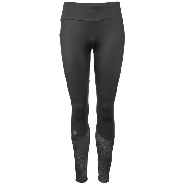 Lotto RUNNING LEGGINGS W PRT2 Dámske bežecké legíny, tmavo sivá, veľkosť