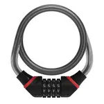 Zefal C8 CODE Zámok na bicykel, sivá, veľkosť