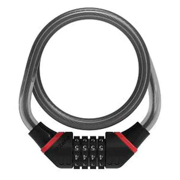 Zefal C8 CODE Zámok na bicykel, sivá, veľkosť