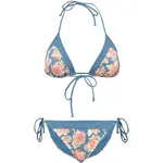 AQUOS TABA Dámske dvojdielne plavky, modrá, veľkosť