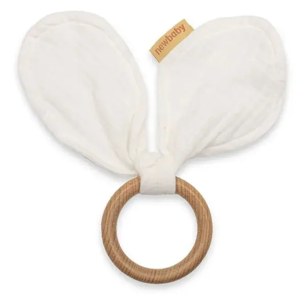 NEW BABY EARS Hryzadlo pre deti, biela, veľkosť