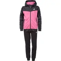 Lotto IGANA Dievčenská tepláková súprava s kapucňou, čierna, veľkosť 140-146