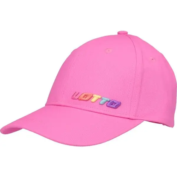 Lotto KITTI Dievčenská šiltovka, ružová, veľkosť 8-11Y