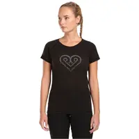 KILPI ZARJA Dámske tričko z Merino vlny, čierna, veľkosť