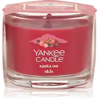 Yankee Candle Santa On Skis votivní svíčka glass 37 g