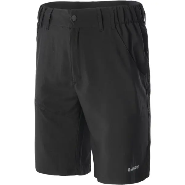 Hi-Tec MEGANO Pánske outdoorové šortky, čierna, veľkosť XXL