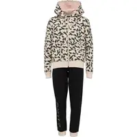 Lotto GELATA Dievčenská tepláková súprava, čierna, veľkosť 164-170