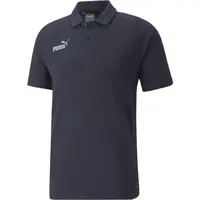 Puma TEAMFINAL CASUALS POLO Pánske tričko, tmavo modrá, veľkosť