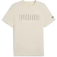 Puma SPORT GRAPHIC TEE Pánske tričko, béžová, veľkosť