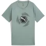Puma ACTIVE SPORTS POLY CAT TEE B Chlapčenské tričko, zelená, veľkosť