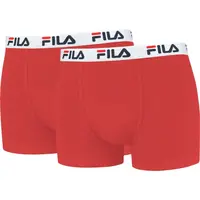 Fila MAN BOXERS 2 PACK Pánske boxerky, červená, veľkosť