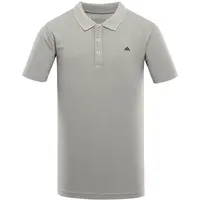 NAX GERM Pánske polo tričko, sivá, veľkosť