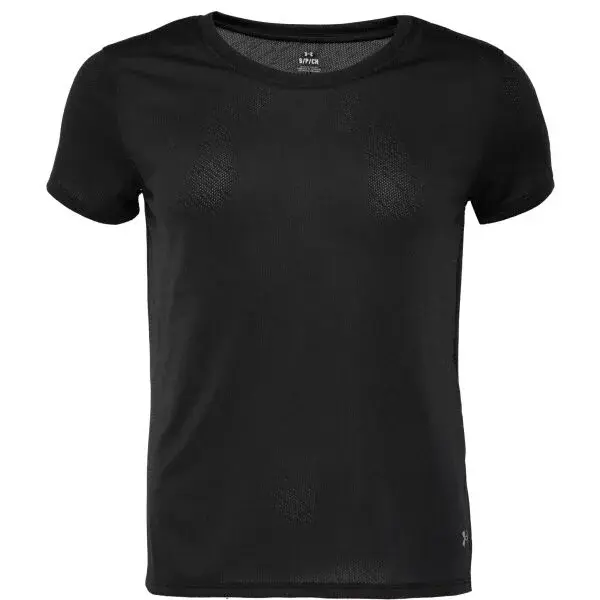 Under Armour LAUNCH CAMO Dámske tričko, čierna, veľkosť M